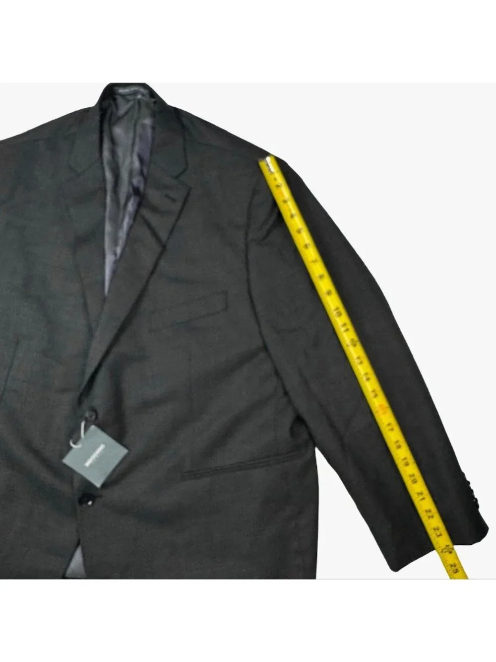 NEW IndoChino Custom Bespoke Men's 100% Wool 2-Button Blazer Gray • 50R